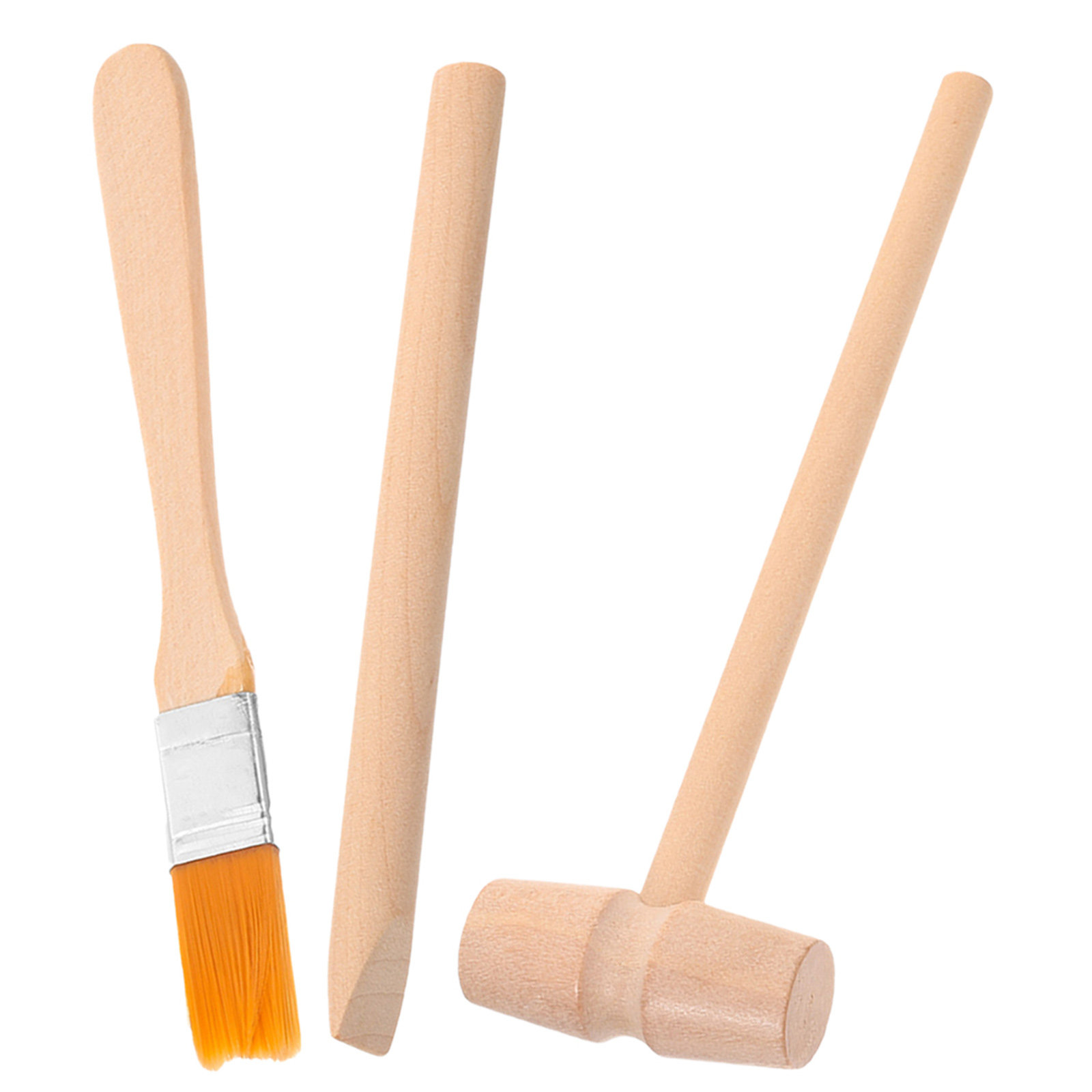 Wood Chisel Set - 어린이용 발굴 도구 세트 – 나무로