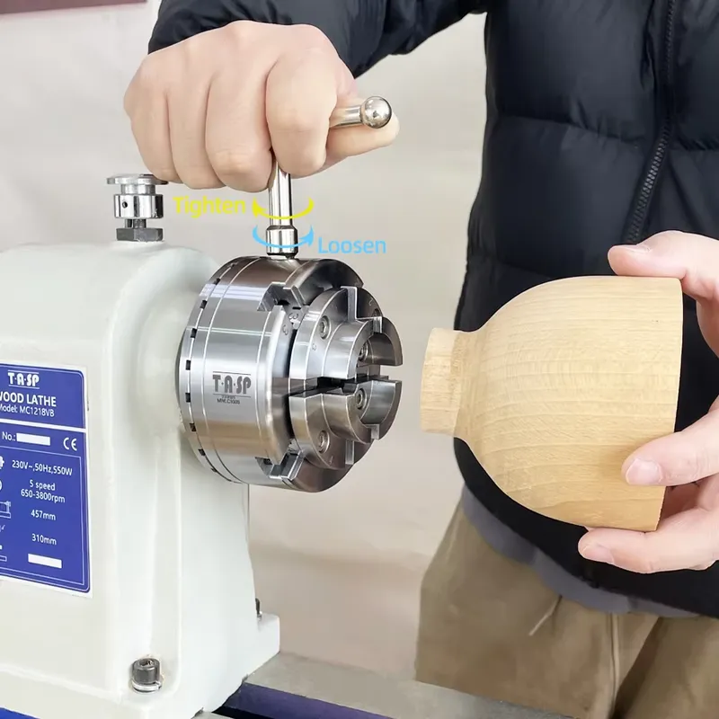 TASP 4인치 목공 선반 스크롤척 100mm 4조 셀 - Woodworking Workshop 리뷰 및 가격