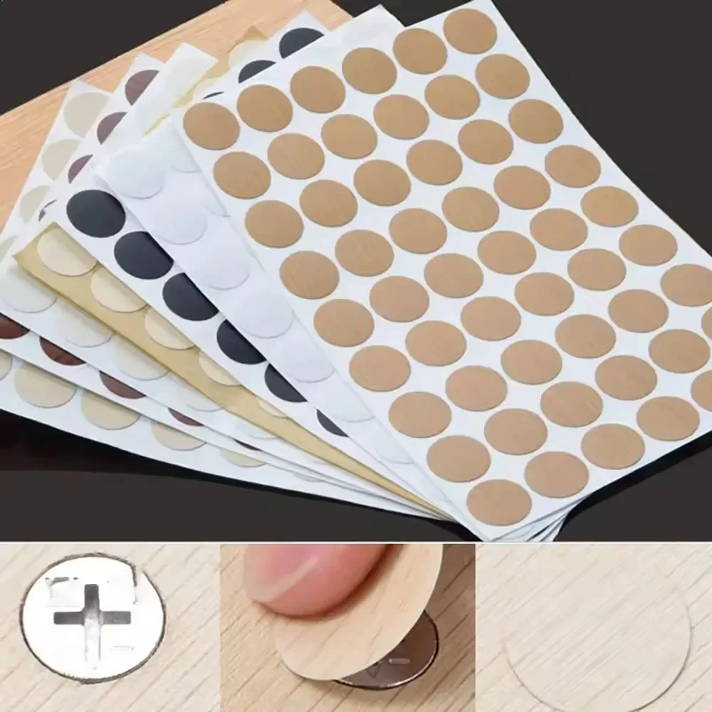 54개/세트, 접착식 나무 나사 덮개 스티커, 가구 구 - Woodworking Glue 리뷰 및 가격