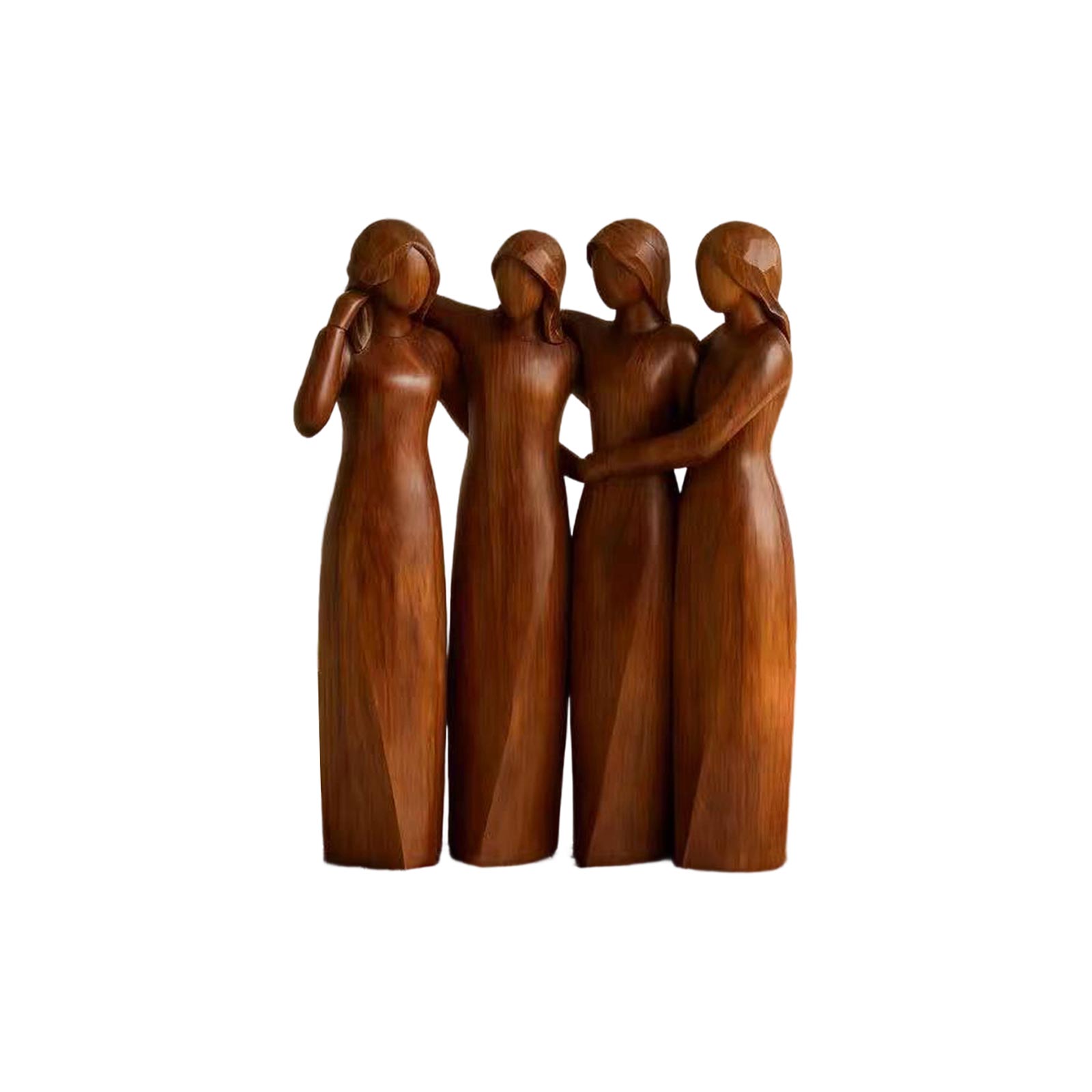 창의적인 모조 나무 수지 공예 장식품 자매애 우정 홈  - Woodworking Resin 리뷰 및 가격